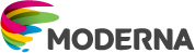 Logotipo Moderna