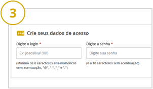 Preencha os campos com seus dados