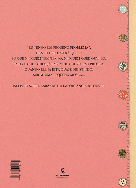 Eu Tenho Um Pequeno Problema, Disse o Urso - quarta capa