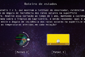 A Terra em sua órbita em torno do Sol